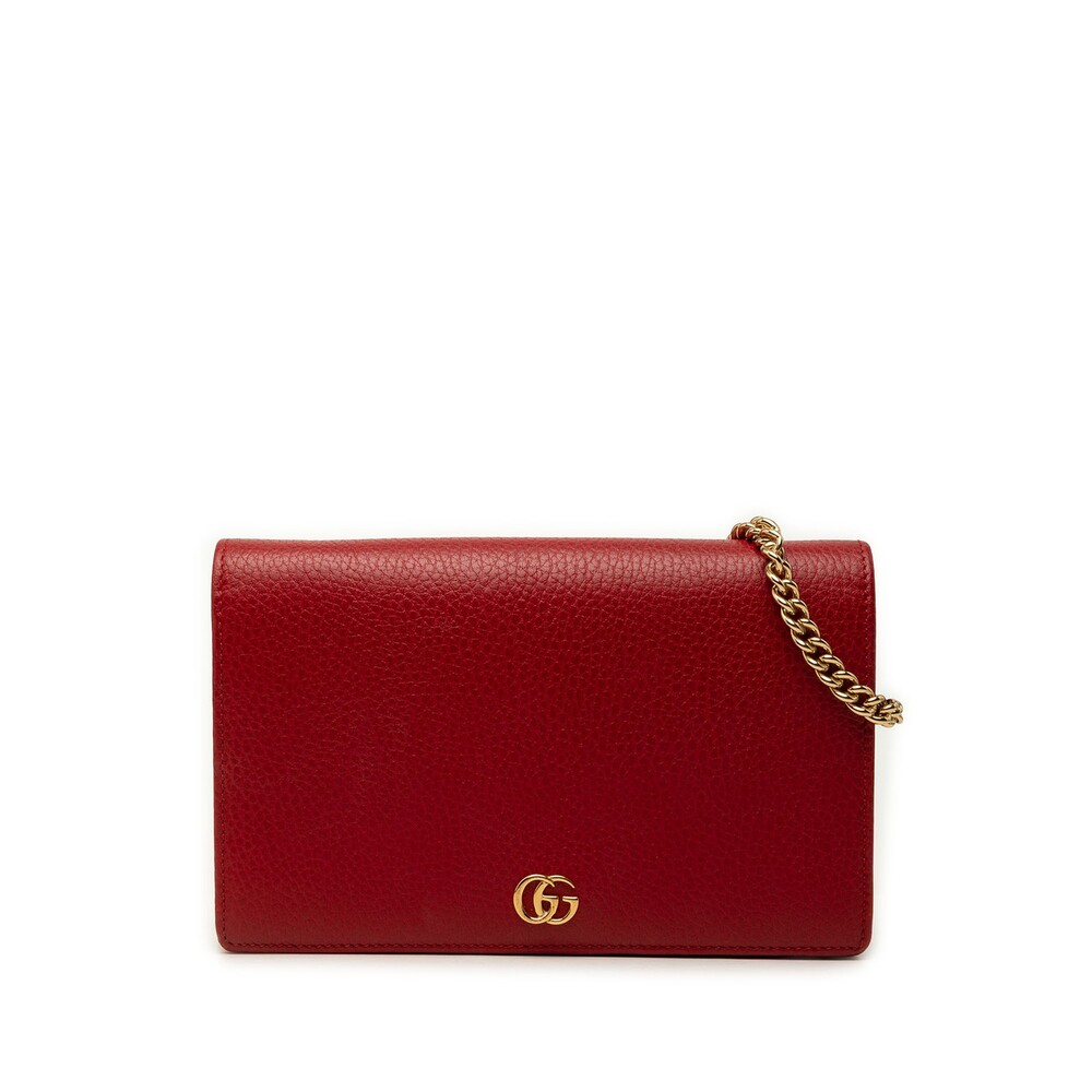 Gucci Gg Marmont Leather Wallet On #350495G71B